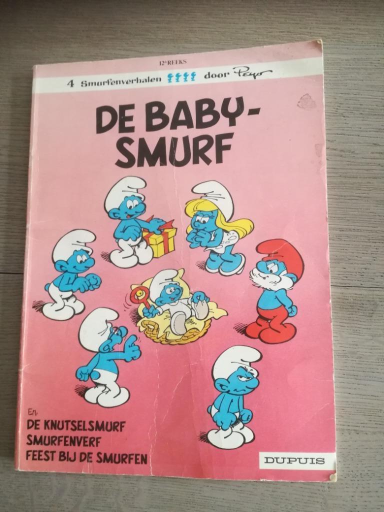 strip De Smurfen, Peyo, Enlèvement ou Envoi, Une BD, Utilisé
