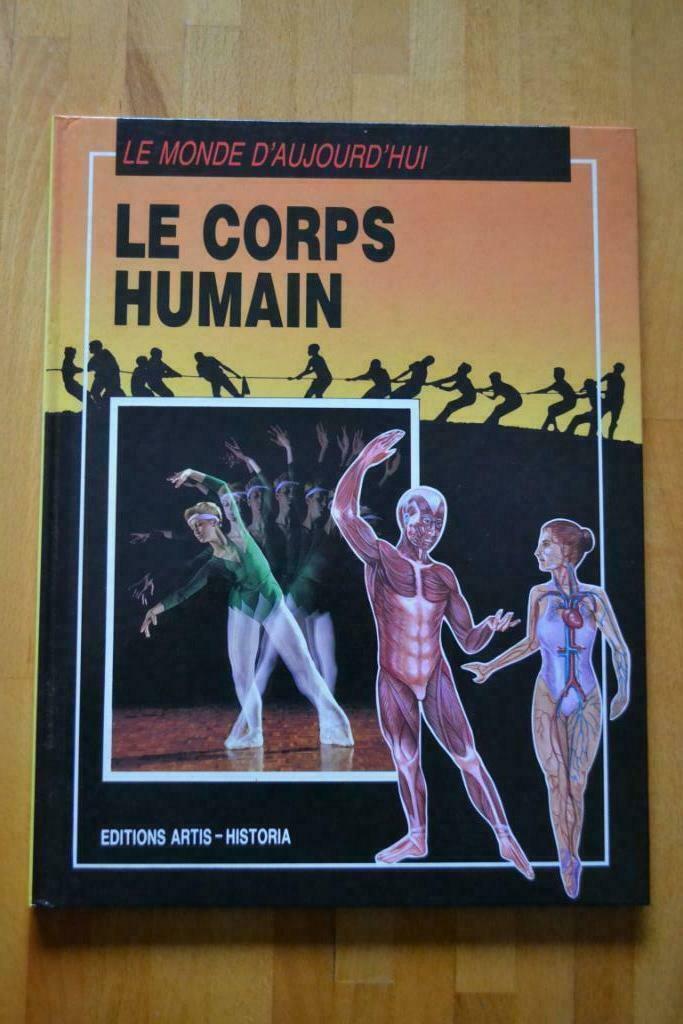 livre illustré " Le corps humain ", Enlèvement ou Envoi, Utilisé