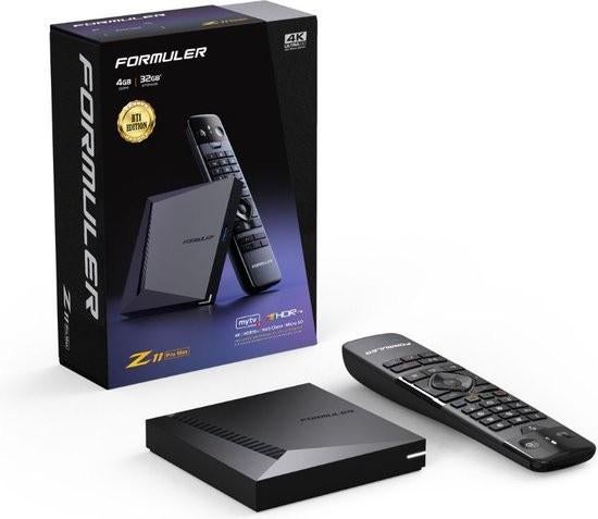 Formuler Z11 Pro Max BT Edition - Set Android 4K, Enlèvement, HDMI
