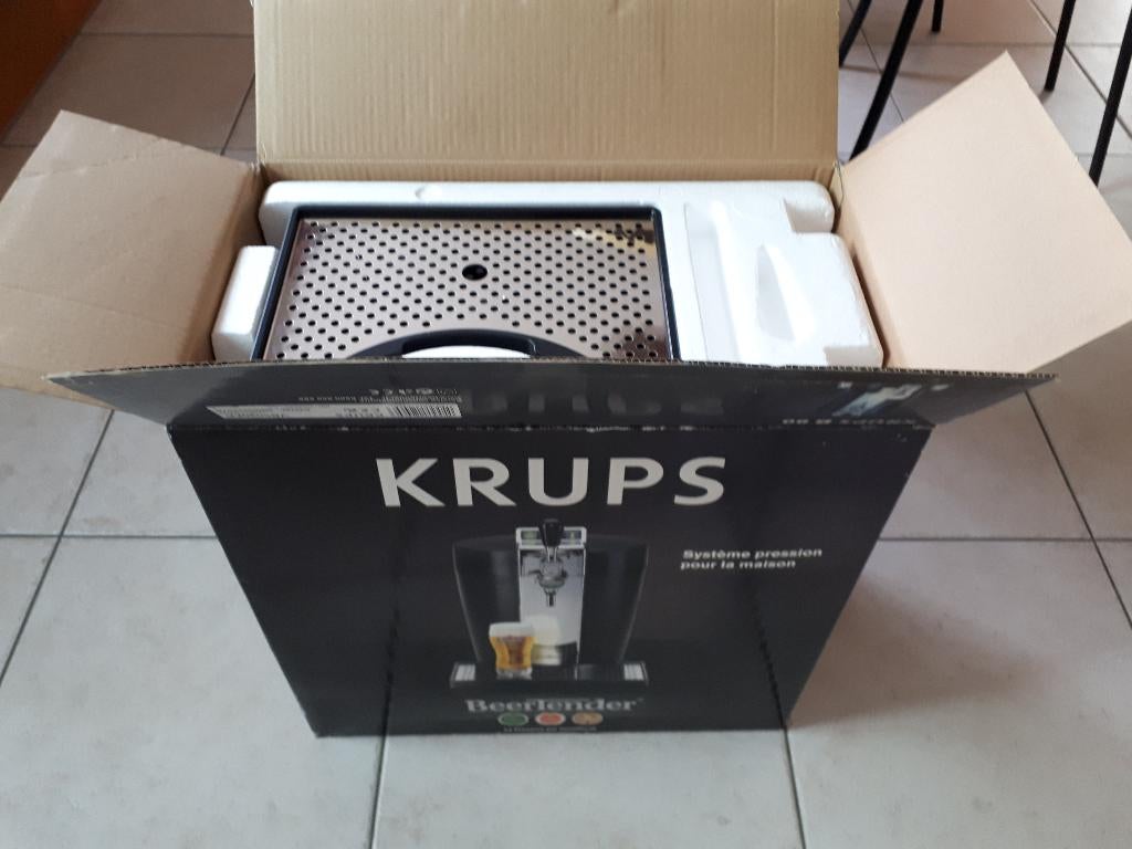 Beertender Krups B90, Electroménager, Pompes à bière, Enlèvement, Comme neuf, Krups