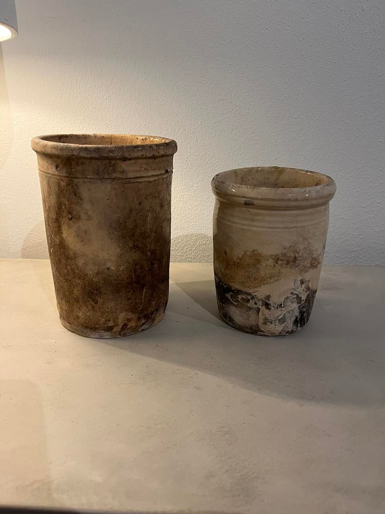 Italiaanse terracotta karaf 19de eeuws, Ophalen