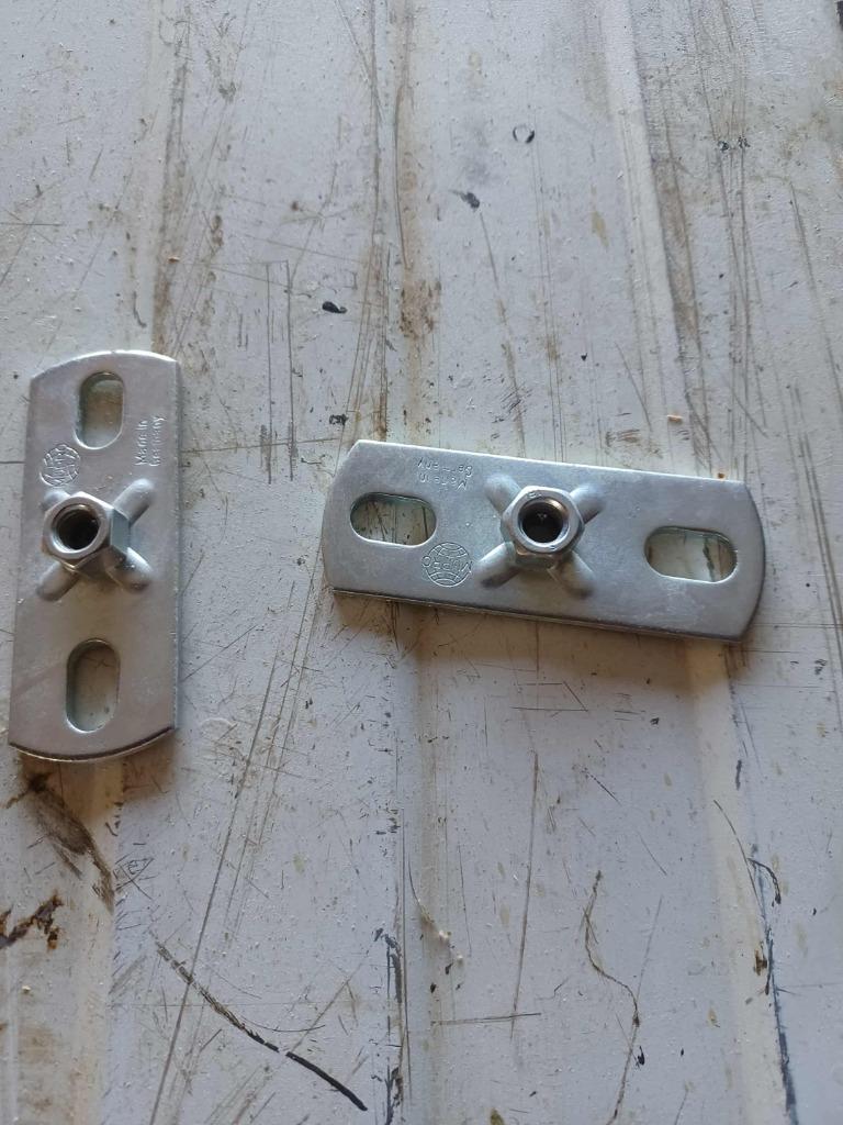 Grondplaatjes, Bricolage & Construction, Quincaillerie & Fixations, Enlèvement, Neuf, Moins de 50 mm, Boulons ou Écrous