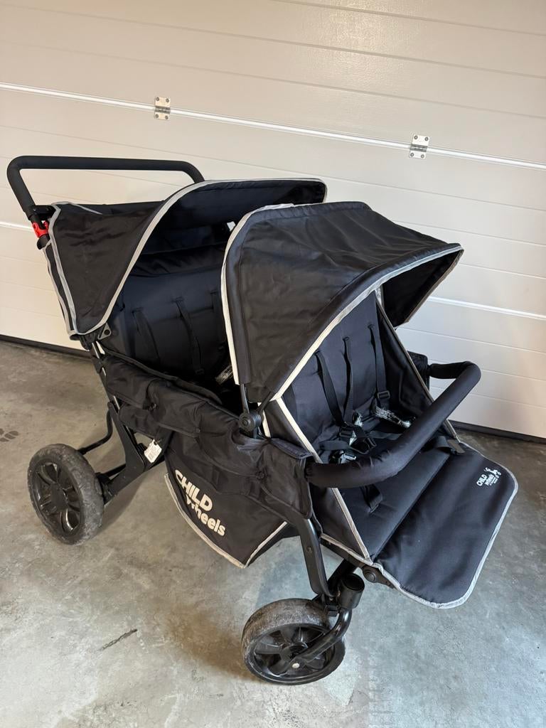 Vierlingkoets Childwheels, Enfants & Bébés, Enlèvement, Comme neuf
