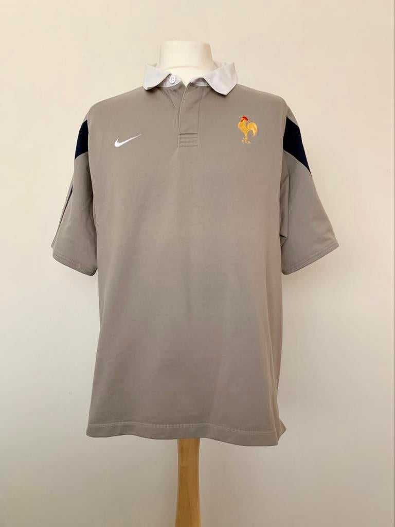 XV de France 2000s Nike les Bleus vintage rugby shirt, Sport en Fitness, Rugby, Ophalen of Verzenden, Gebruikt, Kleding