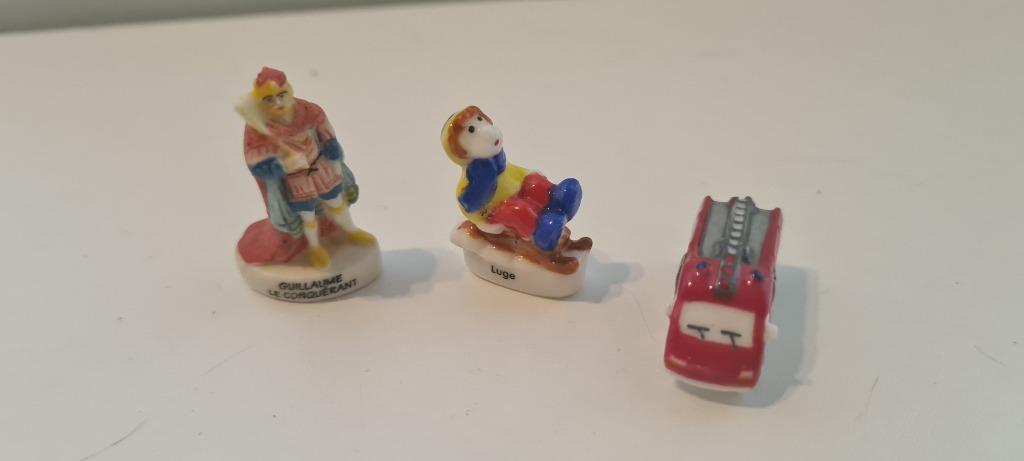 3 figurines feves différentes, Collections, Enlèvement ou Envoi, Comme neuf, Autres types