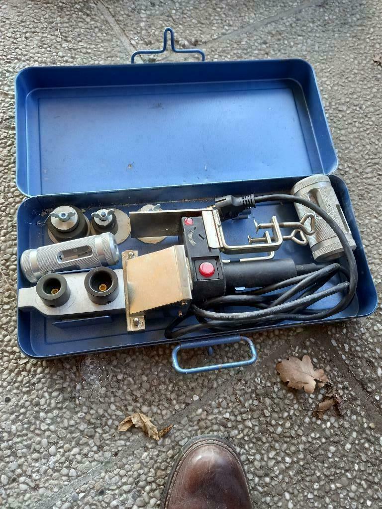 PE / PP lasapparaat voor buisdiameters tot 50 mm, Doe-het-zelf en Bouw, Ophalen, Nieuw, Overige typen