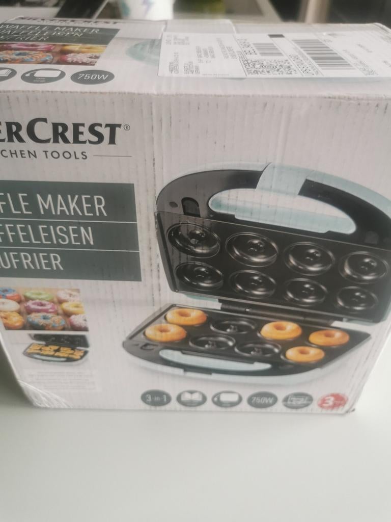Gaufrier silvercrest neuf 3en1 750w, Ophalen of Verzenden