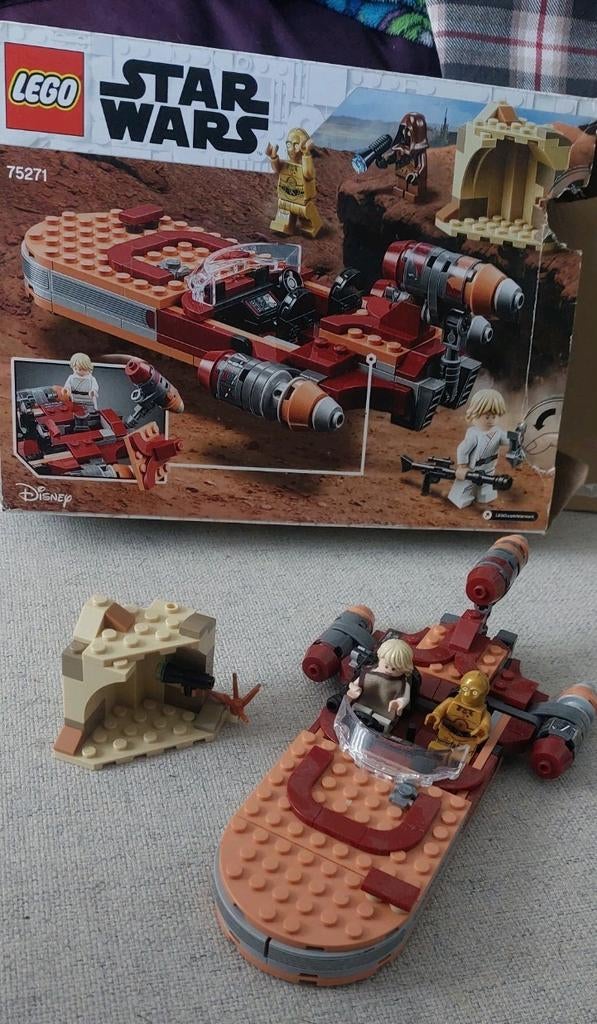 Lego star wars 75271 et le faucon millénium, Enlèvement ou Envoi, Comme neuf, Lego