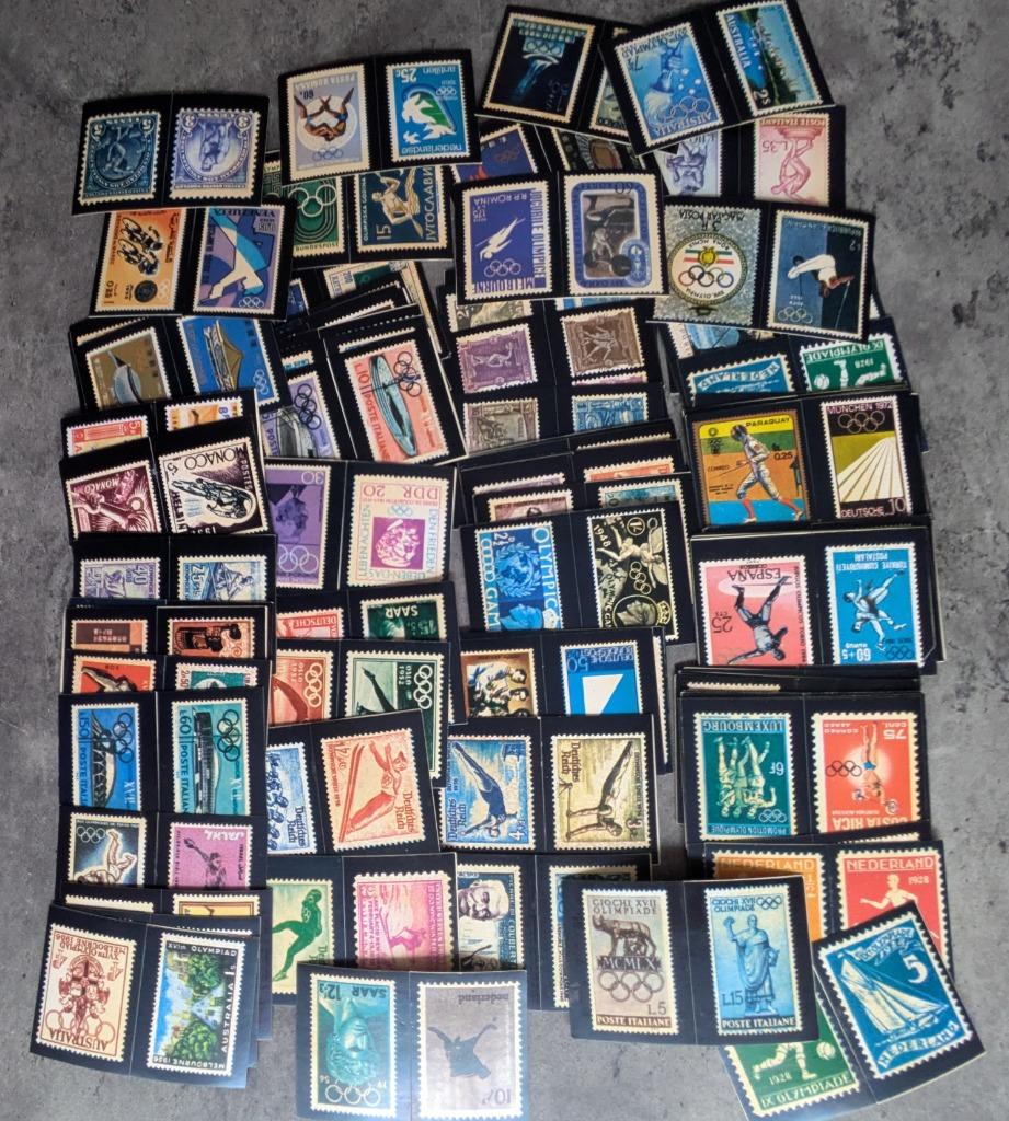 PANINI OLYMPIA 1896/1972  88 X STICKERS ANNO 1972, Verzenden