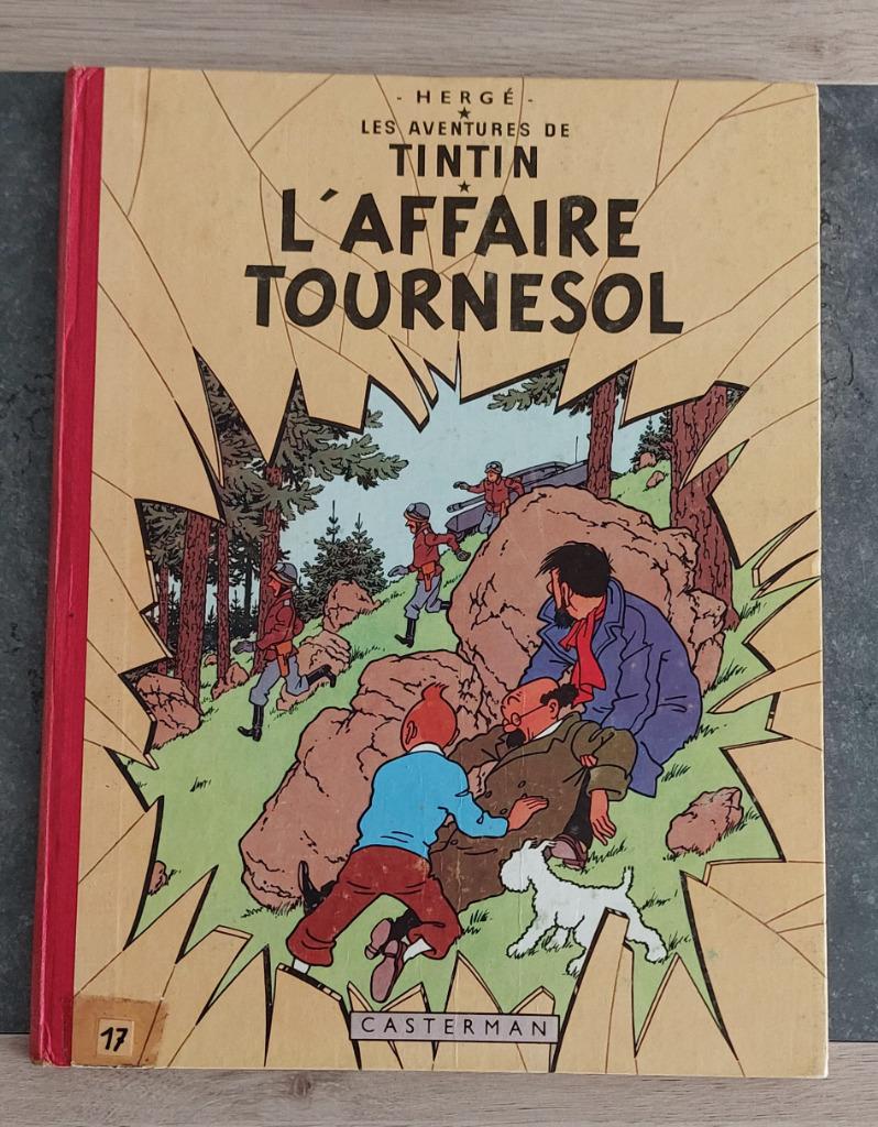 Tintin " l'affaire Tournesol" - B 22 bis - Hergé, Enlèvement ou Envoi, Une BD, Utilisé, Hergé.