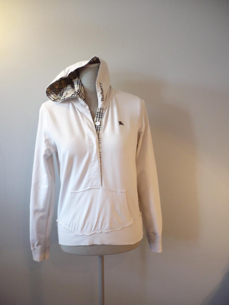 Burberry-sweatshirt, Kleding | Dames, Wit, Ophalen of Verzenden, Burberry, Maat 36 (S)