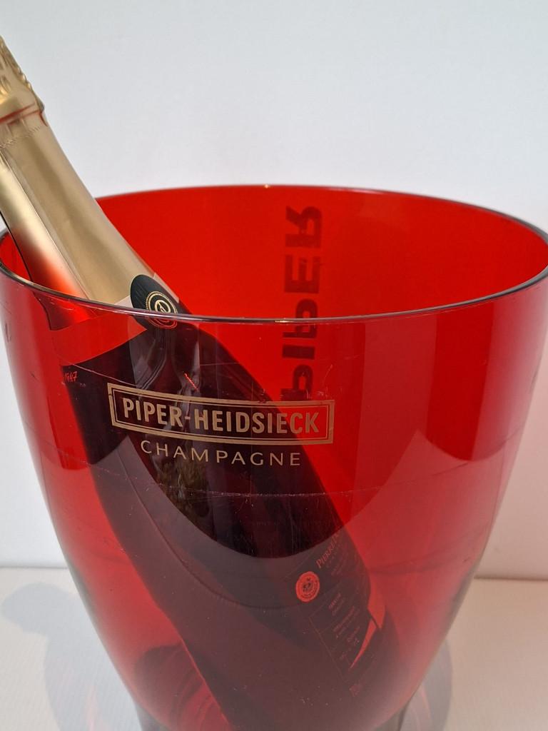 seau à glace à champagne, Maison & Meubles, Cuisine | Ustensiles de cuisine, Utilisé, Enlèvement ou Envoi