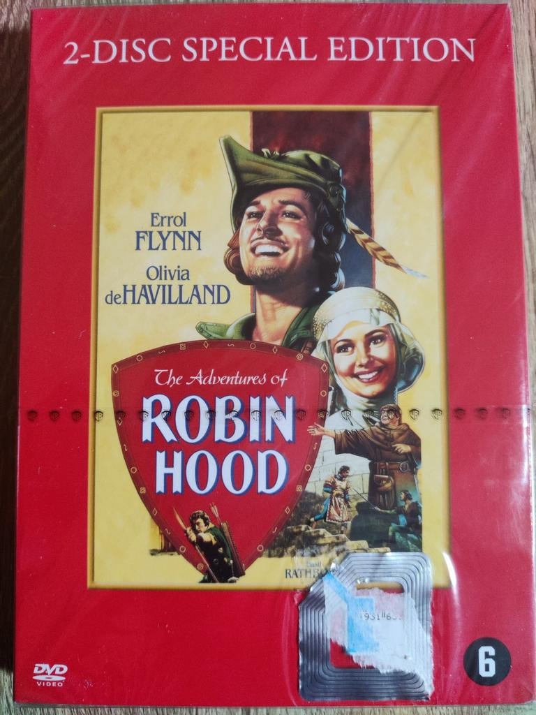 Robin Hood (1938) (Errol Flynn) Sealed DVD, Cd's en Dvd's, Ophalen of Verzenden, Zo goed als nieuw