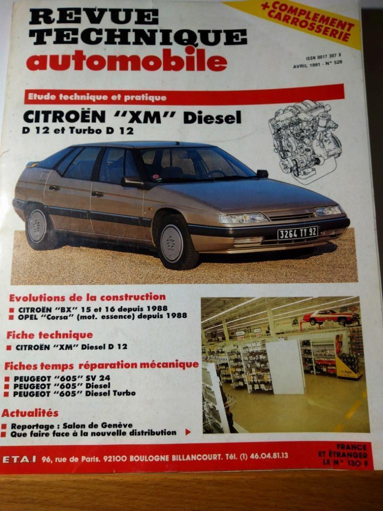 RTA - Citroën XM - Citroën BX - n526, Envoi