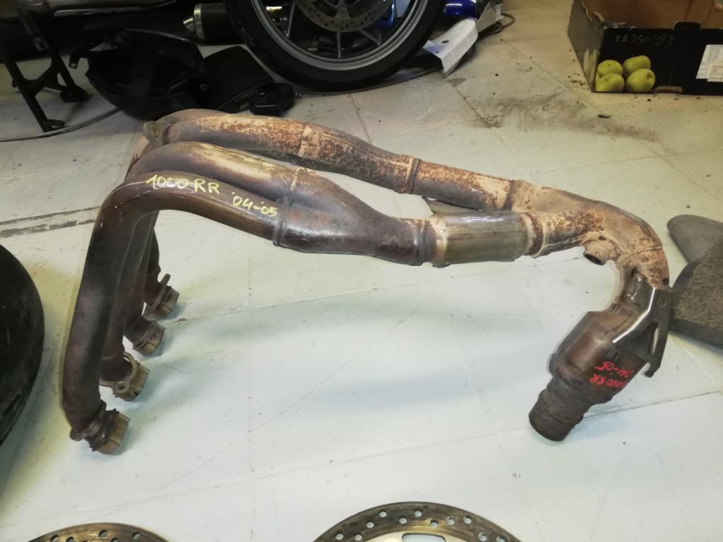 honda cbr 1000 rr van '04-'07 uitlaat collector, Enlèvement ou Envoi, Utilisé