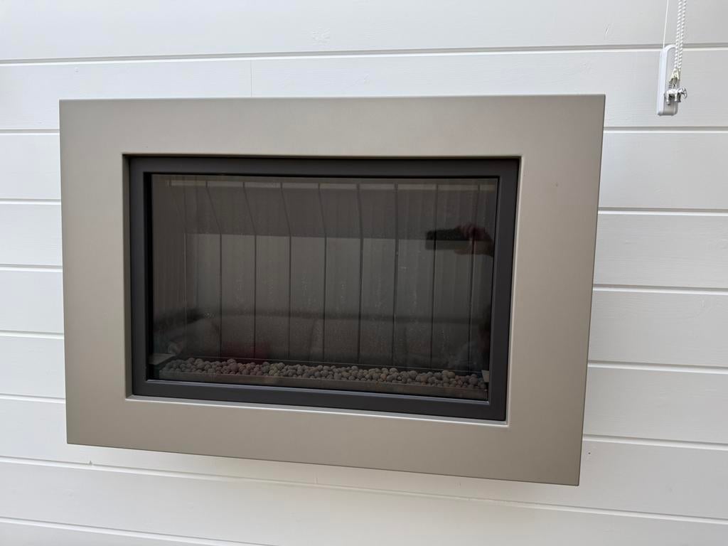 Gas kachel, Ophalen, Gebruikt, Hangende haard, Gashaard