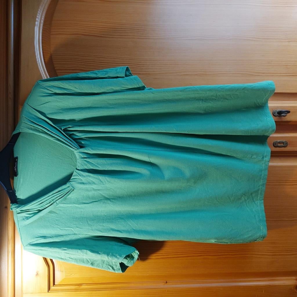 Groene dames T shirt, Ophalen, Nieuw, Geel