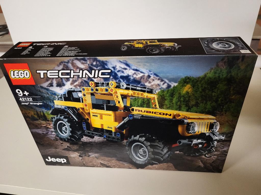 Lego Jeep Wrangler (42122), Ophalen of Verzenden, Nieuw, Complete set, Lego