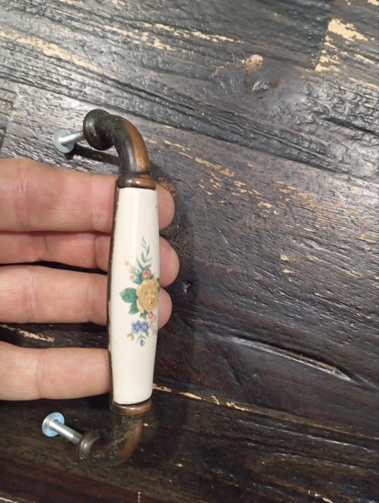 Vintage deurkruk, Ophalen of Verzenden, Gebruikt, Binnen
