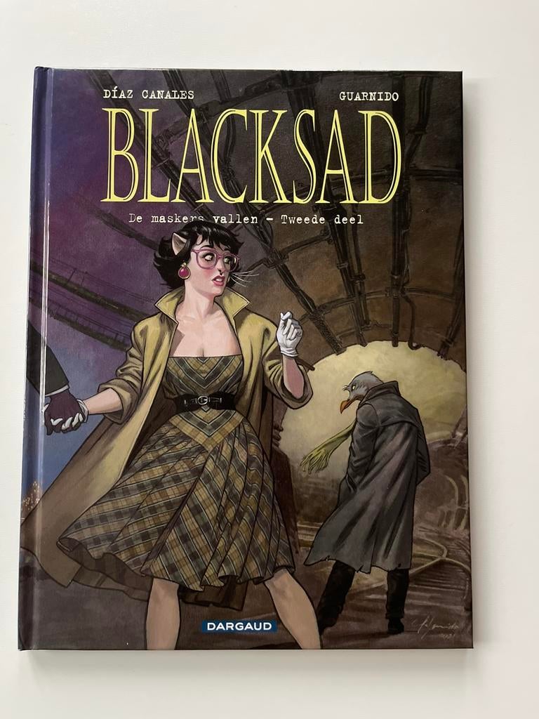 Blacksad De maskers vallen hardcover nieuwstaat, Enlèvement ou Envoi