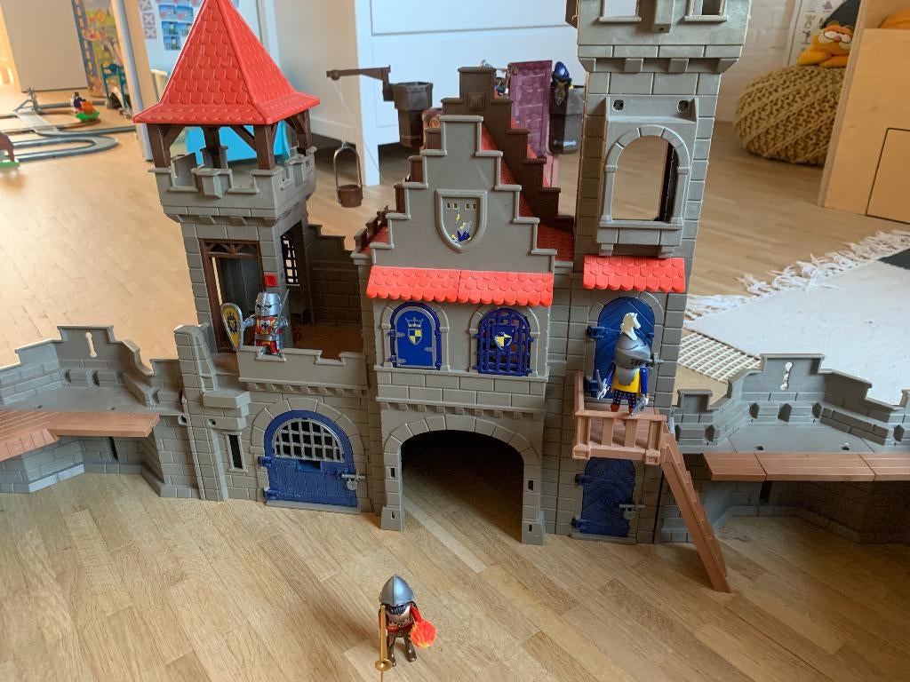 Playmobil ridderkasteel, Ophalen, Gebruikt, Los Playmobil