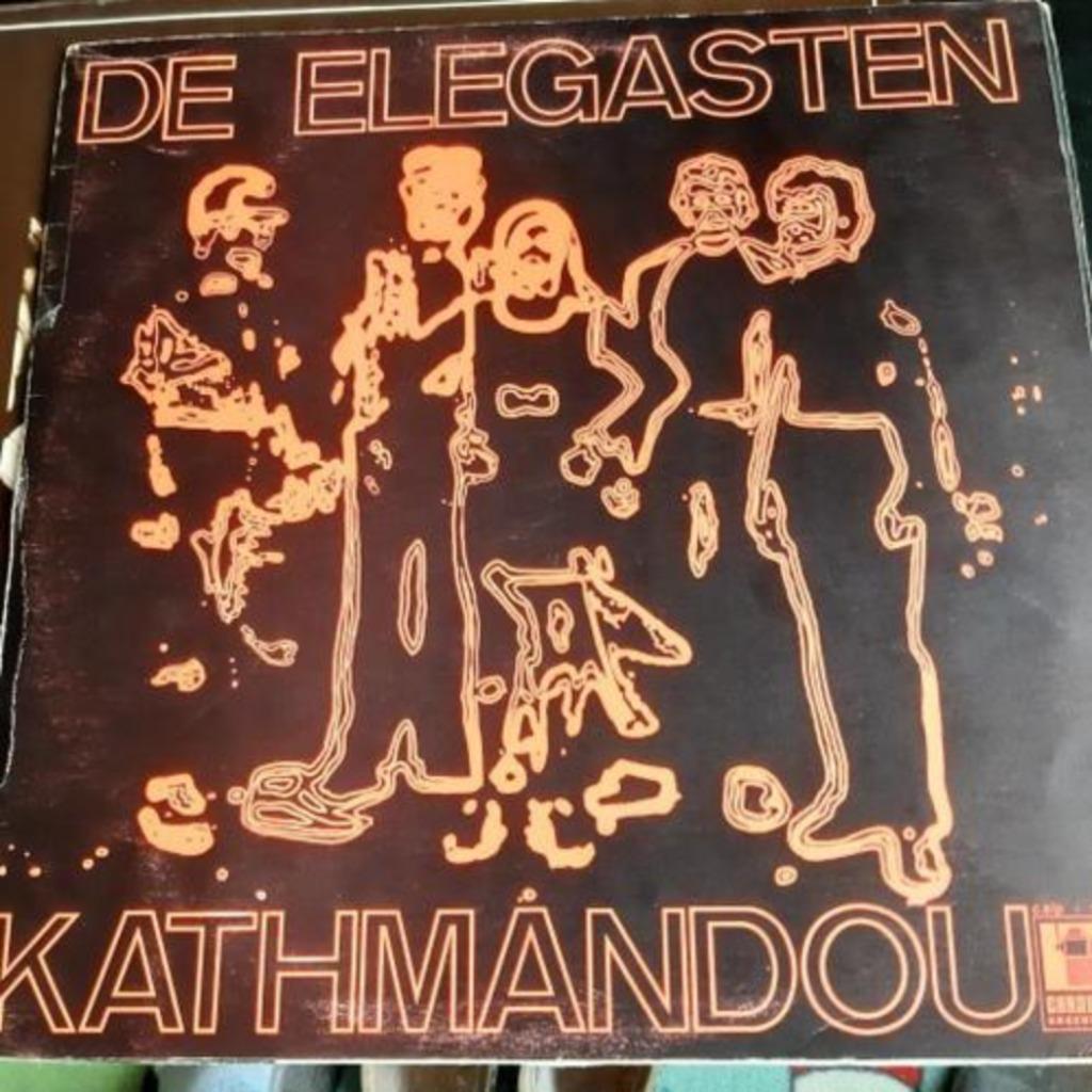 De Elegasten - Kathmandou, Ophalen of Verzenden, Gebruikt, 12 inch, Levenslied of Smartlap