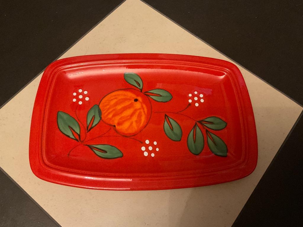 Vintage bord schaal Waechtersbach West Germany jaren '70 Pol, Antiek en Kunst, Antiek | Keramiek en Aardewerk, Ophalen of Verzenden