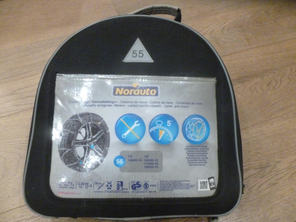 Chaînes neige Norauto, Enlèvement, Utilisé