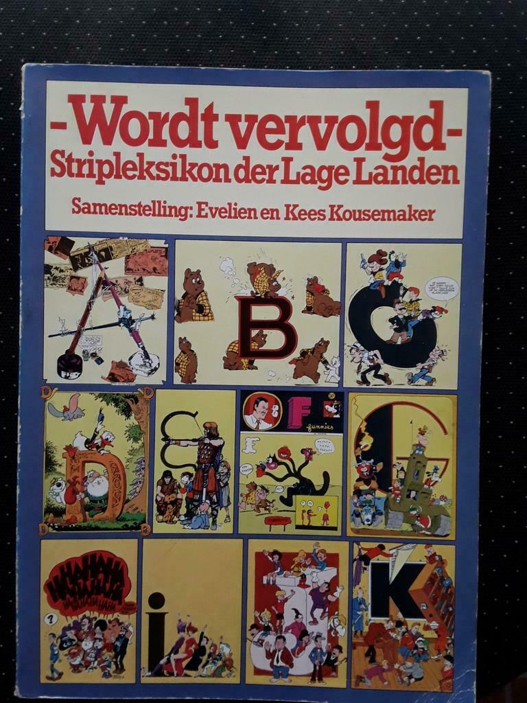 wordt vervolgd striplexicon 250 blz, Boeken, Ophalen of Verzenden, Gelezen