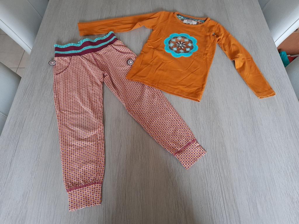 Broek + longsleeve 4Funky Flavours 110 /116, Enlèvement ou Envoi, Ensemble, Comme neuf, 4 funky flavours
