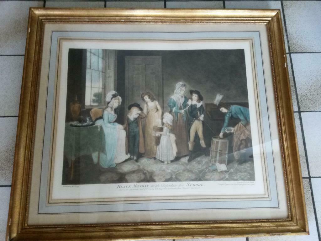 gravure van W.R. Bigg, Antiek en Kunst, Kunst | Etsen en Gravures, Ophalen