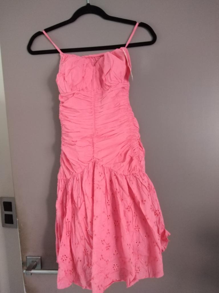 jurk moda italia s/m nieuw (doos maart 2025), Kleding | Dames, Ophalen of Verzenden, Nieuw, Maat 36 (S), Oranje