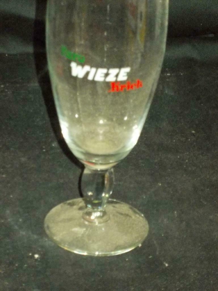 Bierglas.Faro.Wieze.Kriek.Van Roy.Gueuze. D 127, Ophalen of Verzenden, Gebruikt, Glas of Glazen, Overige merken
