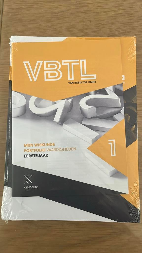 VBTL 1 - leerwerkboek getallen, algebra, data en onzekerheid, Enlèvement, Neuf, Néerlandais