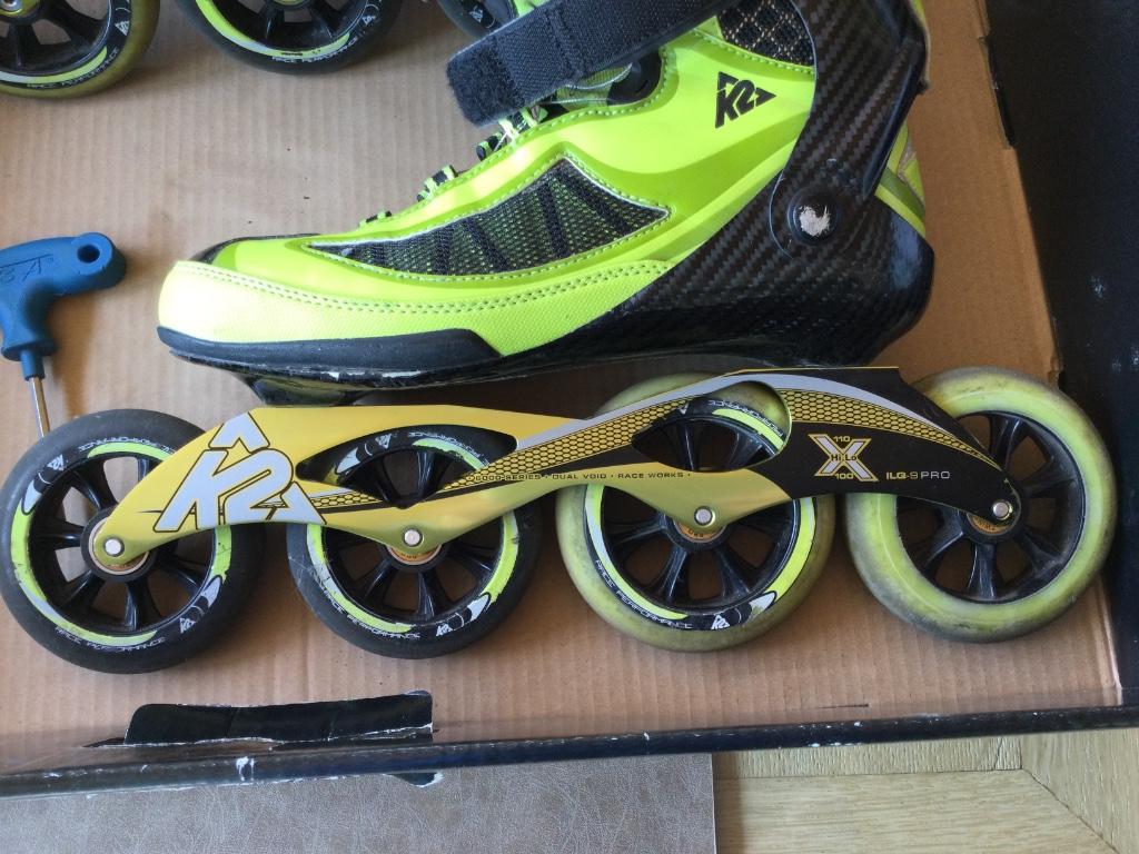 Skeelers K2 radical pro X Boa, Sport en Fitness, K2, Gebruikt, Heren, Ophalen of Verzenden