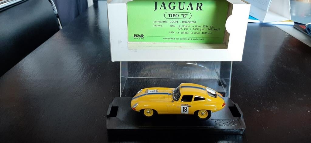 Jaguar Type E Box1/43 Targa Florio 1988, Enlèvement ou Envoi, Neuf