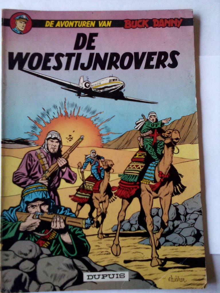 Buck Danny. Strip. De woestijnrovers., Boeken, Stripverhalen, Eén stripboek, Ophalen of Verzenden, Gelezen