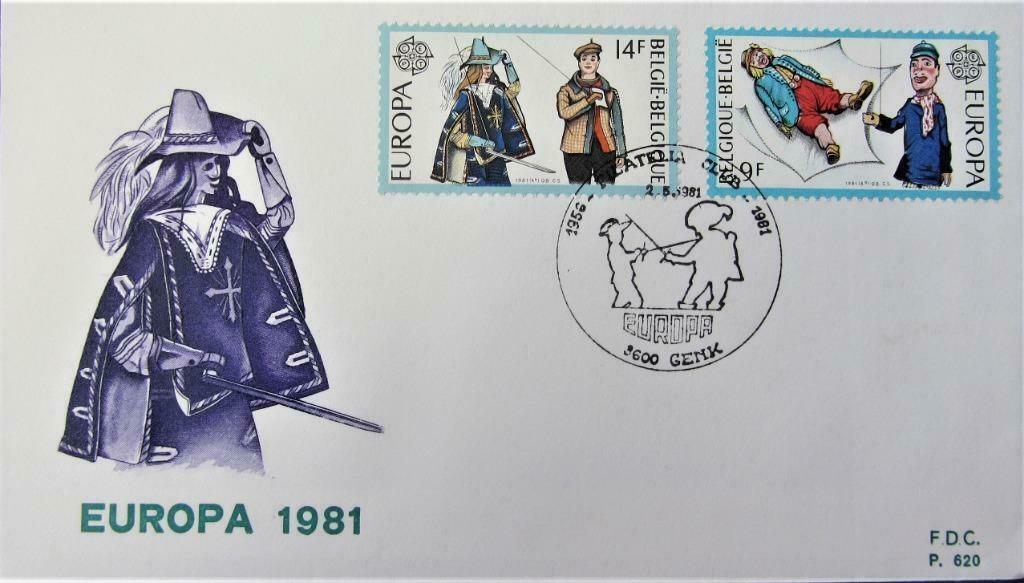 FDC FOLKLORE/CARNAVAL, Ophalen of Verzenden, Gestempeld, Overige thema's