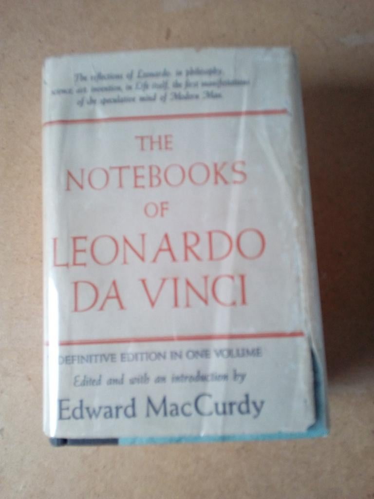 Les Carnets de Léonard de Vinci. Et MacCurdy., Enlèvement ou Envoi, Comme neuf