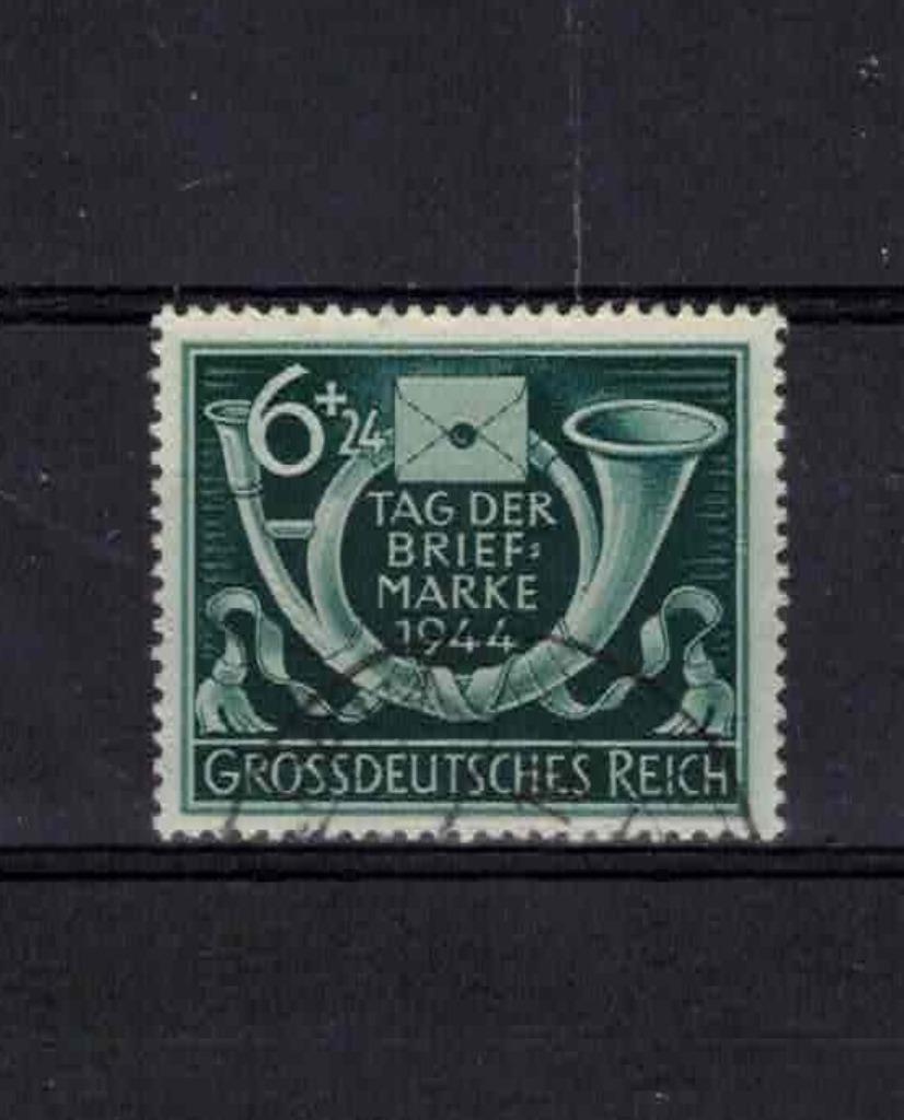 postzegels Duitse rijk nr 815 gestempeld, Ophalen of Verzenden, Duitse Keizerrijk, Gestempeld