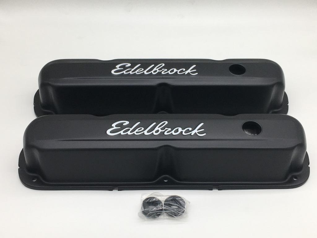 À vendre Couvercle de valve Edelbrock (noir) Dodge w200 d200, Enlèvement ou Envoi, Neuf, Pièces universelles