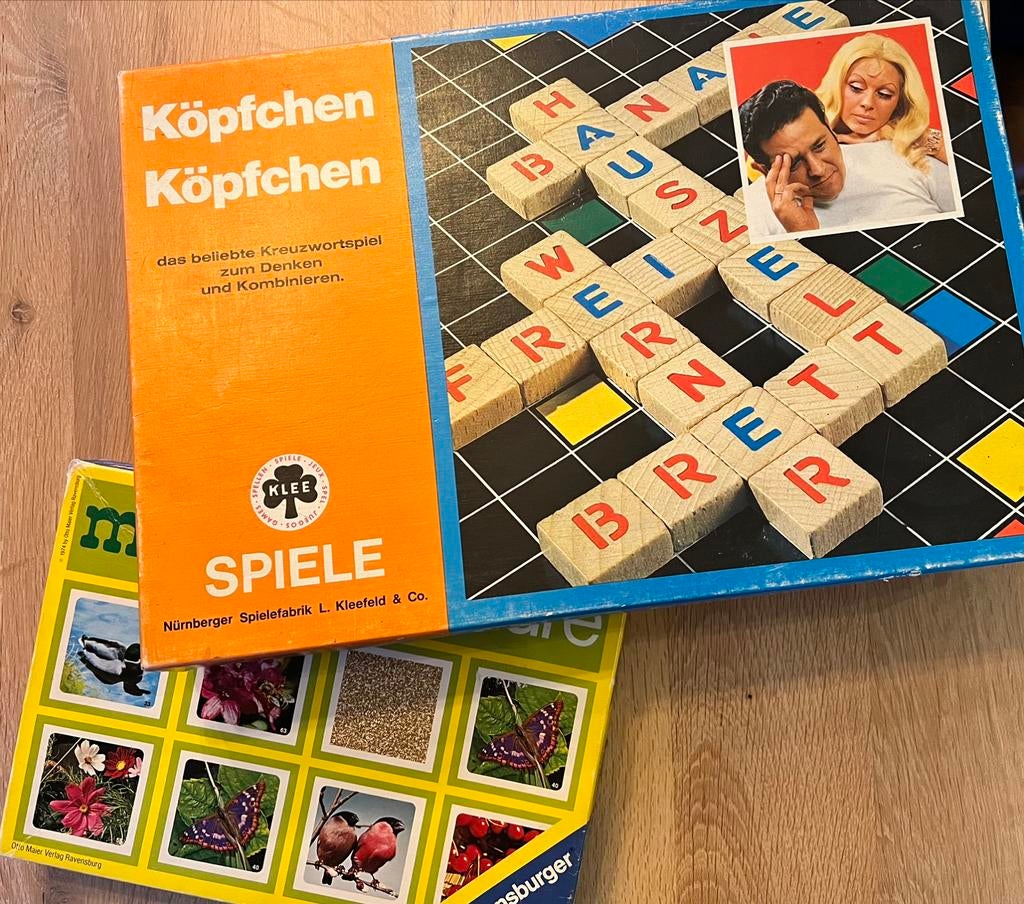 Vintage spelletjes, Ophalen of Verzenden, Gebruikt