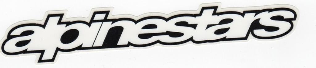 Alpinestars sticker - 126x23mm - Diverse kleuren, Ophalen of Verzenden
