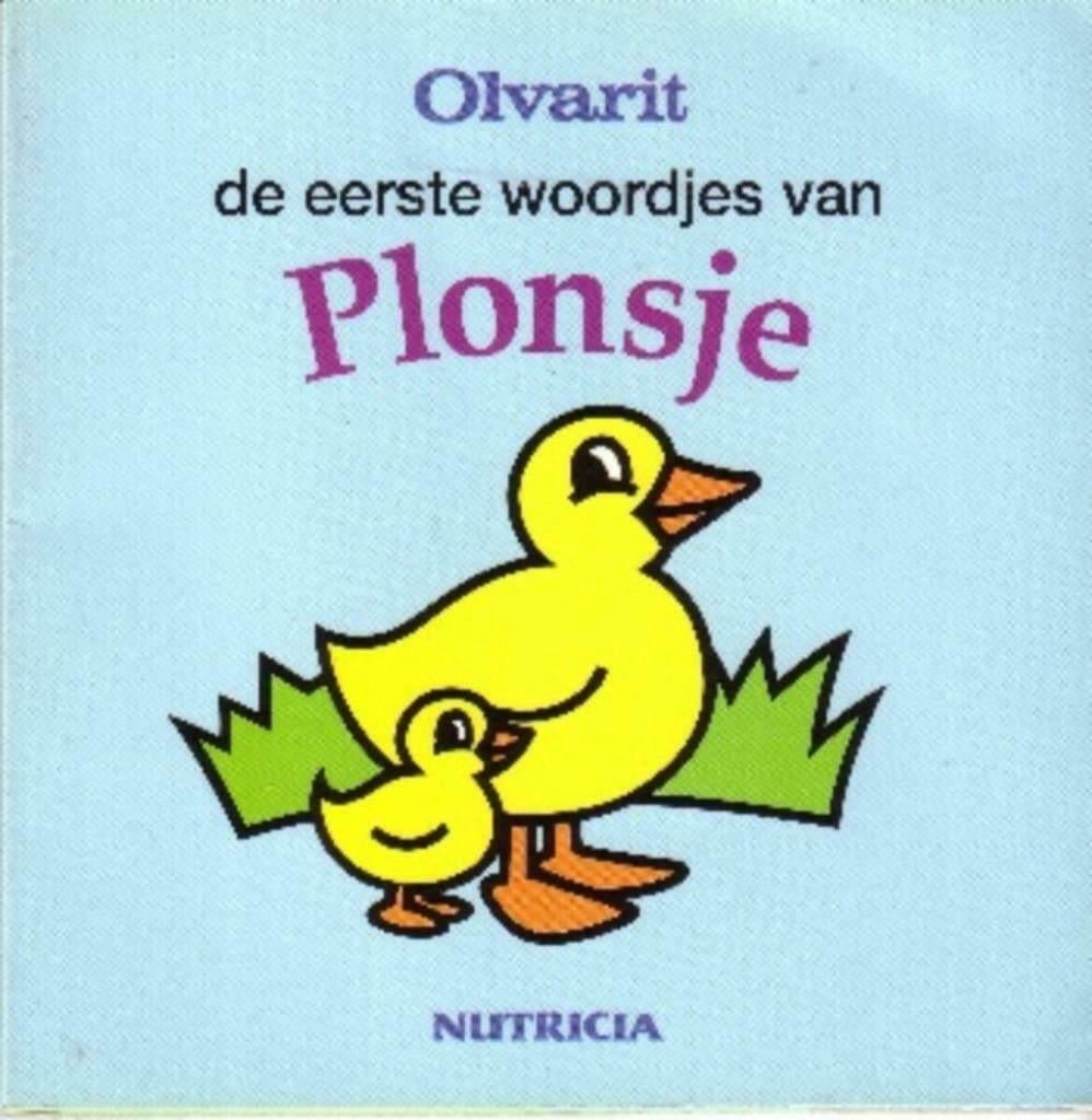 De eerste woordjes van Plonsje~Vouwboek, Ophalen of Verzenden, Zo goed als nieuw