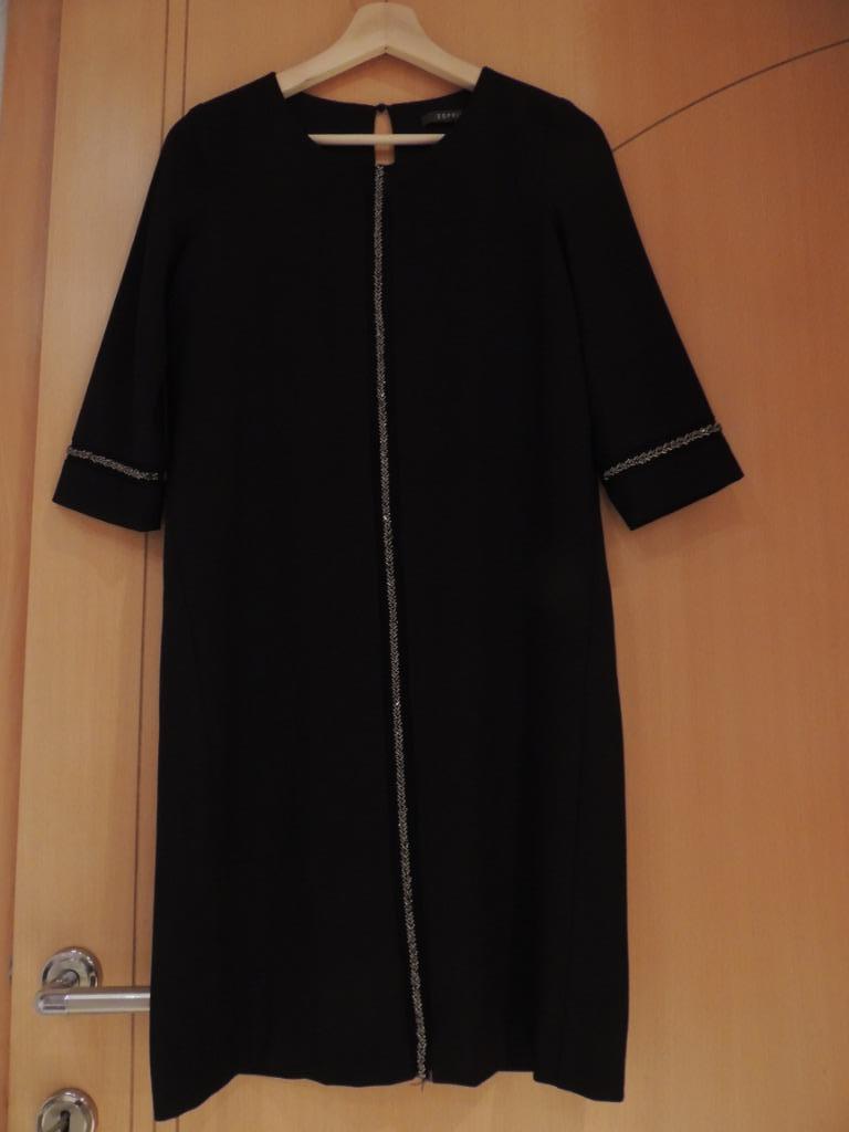 zwart jurkje Esprit, Kleding | Dames, Jurken, Zwart, Ophalen of Verzenden, Zo goed als nieuw, Knielengte