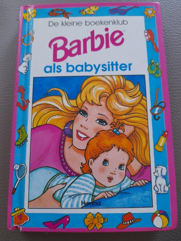 BOEK  BARBIE  ALS BABYSITTERS, Ophalen, Zo goed als nieuw