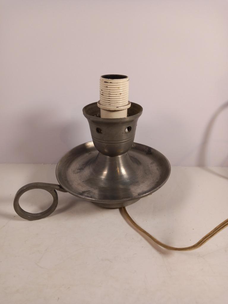 Lampe en étain, Antiquités & Art, Enlèvement