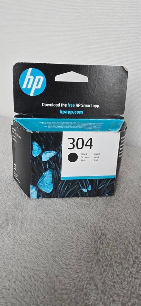 HP 304 originele zwarte inktcartridge, Ophalen of Verzenden, Cartridge, HP