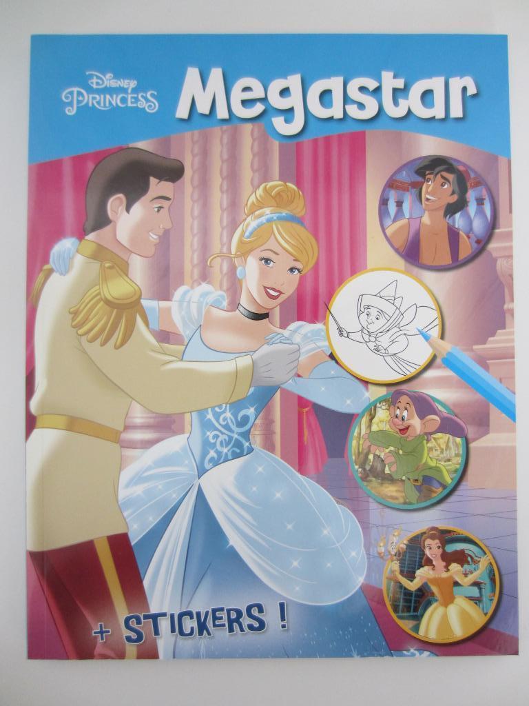 Disney Kleurboek Megastar Assepoester, Enlèvement ou Envoi, Neuf