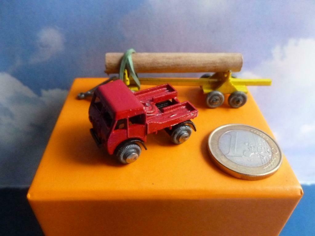 Vintage Convoi Camion ERF Micro LESNEY MATCHBOX Années '50, Ophalen, Nieuw, Bus of Vrachtwagen